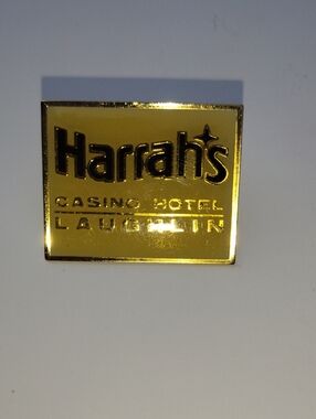 Harrah's Gold Lapel Pin - Men Accessories